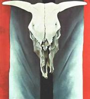 O Keeffe, Georgia - Cow's Skull: Red, White, and Blue